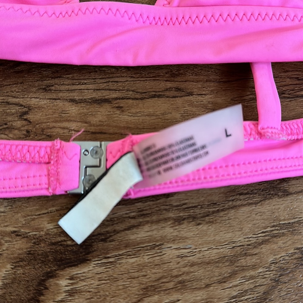 Solid & Striped Triangle Top - image 2